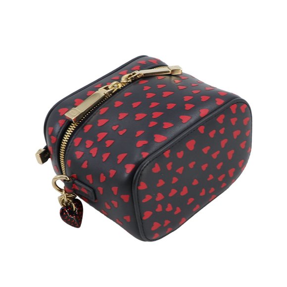 Christian Dior Lady Micro Vanity 2way Hand Shoulder Bag Heart Pattern Leather... - Picture 4 of 9